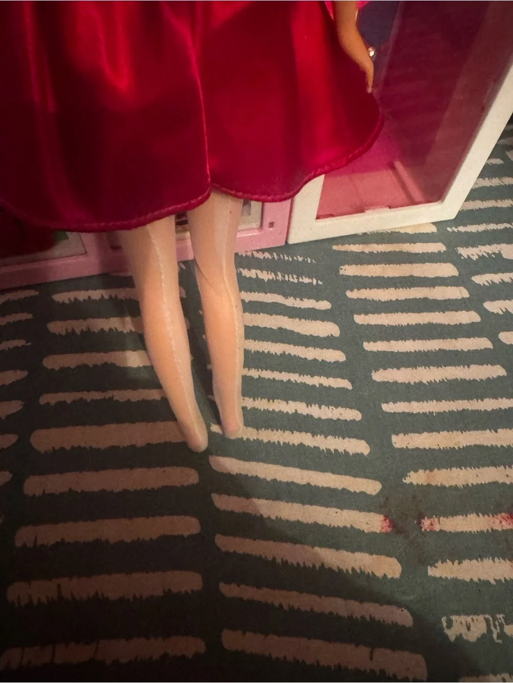 Barbie 1999 XXXOOO Doll Valentine Special Edition by Mattel No Shoes Vintage